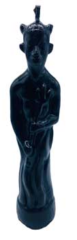 7 1/2" Devil black candle