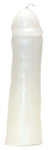 6 1/2" White Male Gender candle