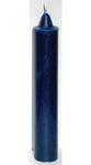 9" Blue pillar candles