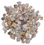 1 lb Spirit Quartz tumbled chips 8-12mm