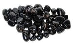 1 lb Onyx, Black tumbled stones
