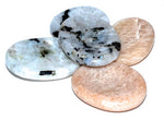 Moonstone worry stone