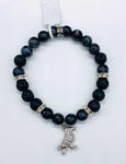 8mm Gabbro, Indigo Lava Raven