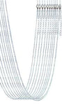 (set of 12) 20" Silver Plated Brass Chain