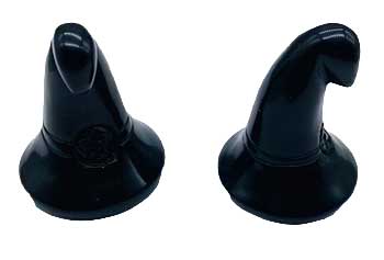Witch's Hat Obsidian, Black