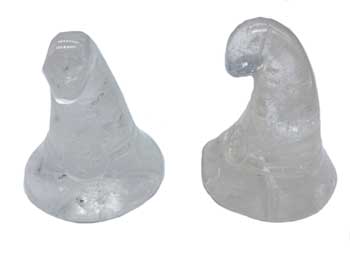 \ 1 3/4" Witch's Hat Crystal
