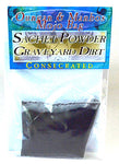Graveyard Dirt sachet powder consecrated