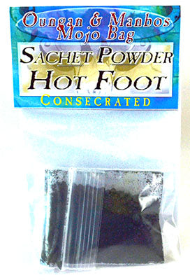 Hot Foot sachet powder consecrated
