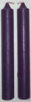 1/2" Purple Chime Candle 20 pack