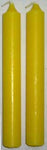 1/2" Yellow Chime Candle 20 pack