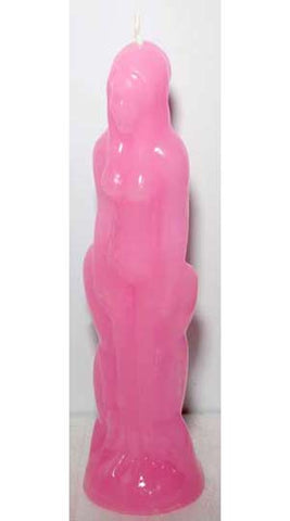 Pink Female candle