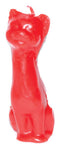 5 1/2" Red Cat candle