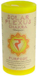 Solar Plexus Chakra pillar candle 3" x 6"