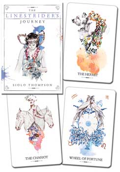 Linestrider tarot deck & book by Siolo Thompson