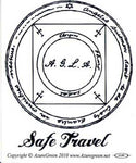 Safe Travel bumper sticker