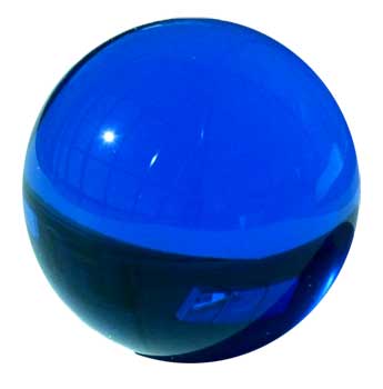 80mm Blue gazing ball