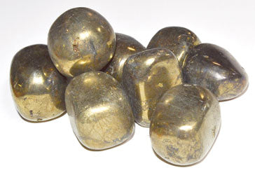 1 lb Chalcopyrite tumbled stones